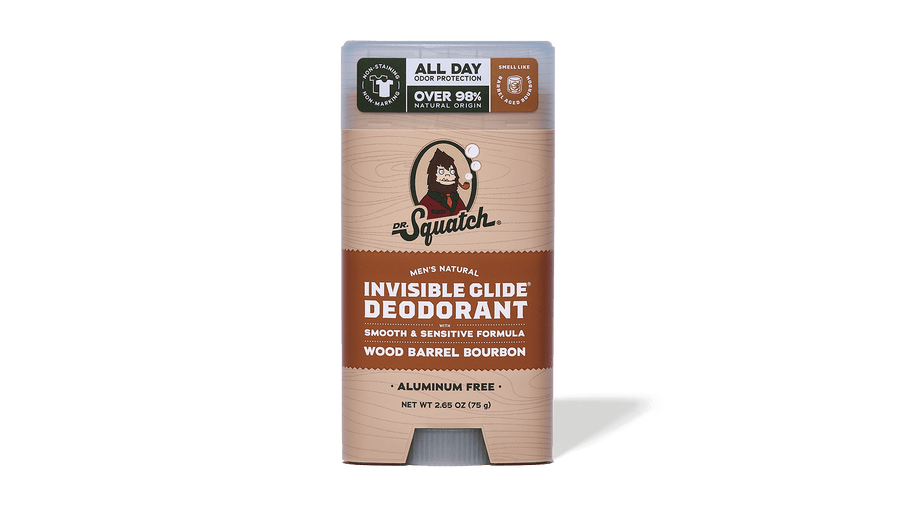 Wood Barrel Bourbon Invisible Glide Deodorant - Home Glow