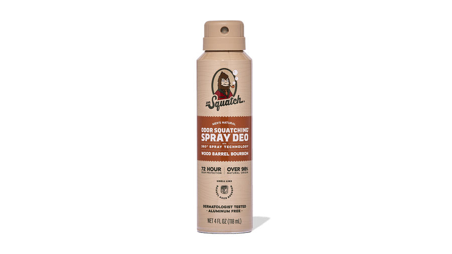 Wood Barrel Bourbon Spray Deodorant - Warm Blend