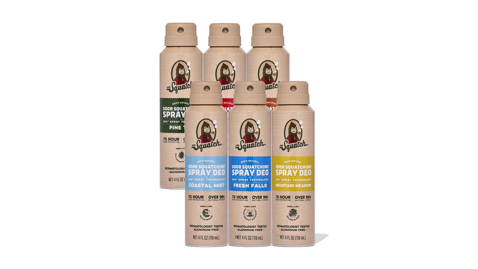 Spray 6-Pack - Essential Set