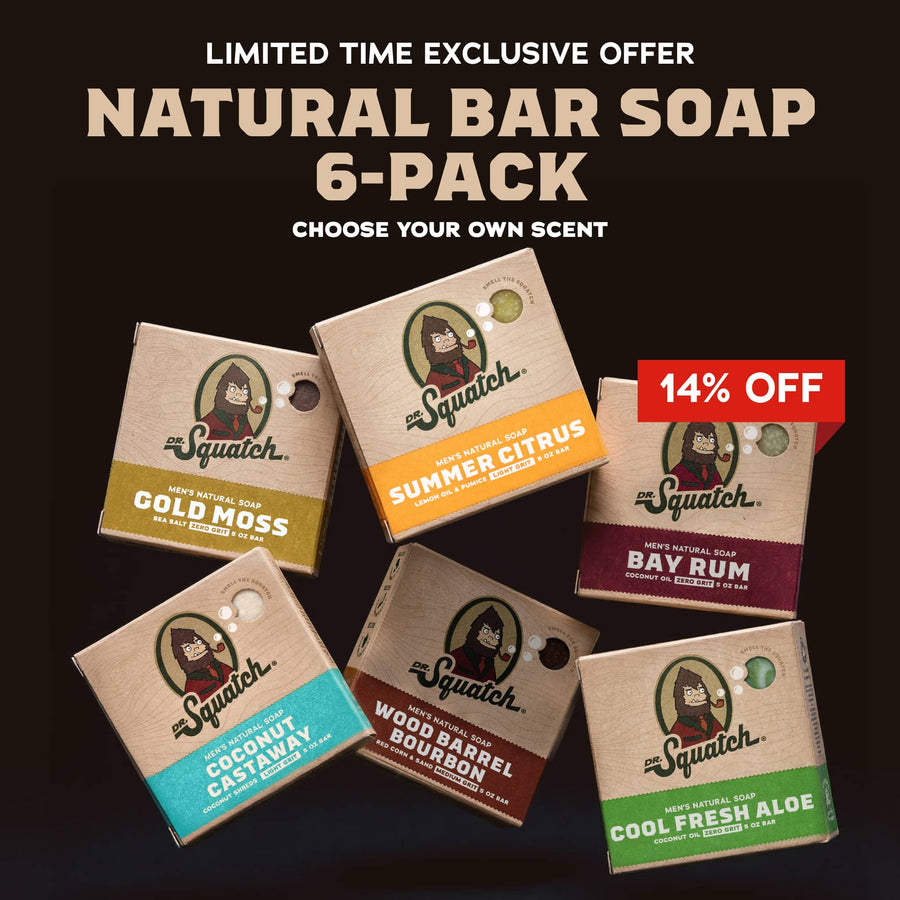 Bar Soap 6-Pack - Travel Edit