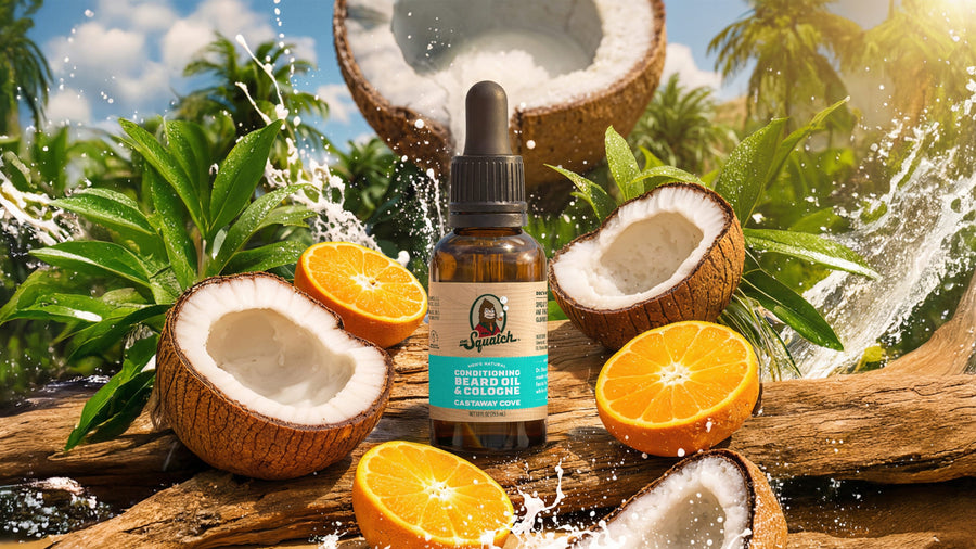 Castaway Cove Beard Oil & Cologne - Warm Blend