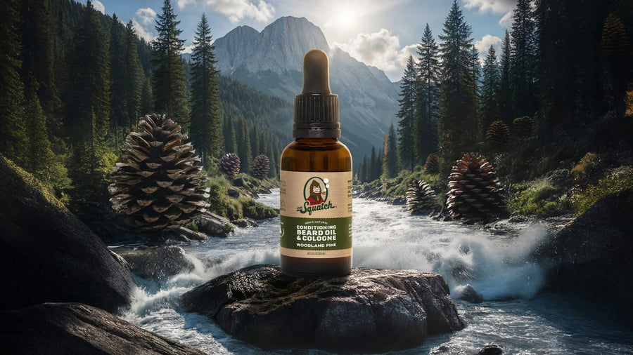Conditioning Beard Oil & Cologne Woodland Pine - Clear Balance