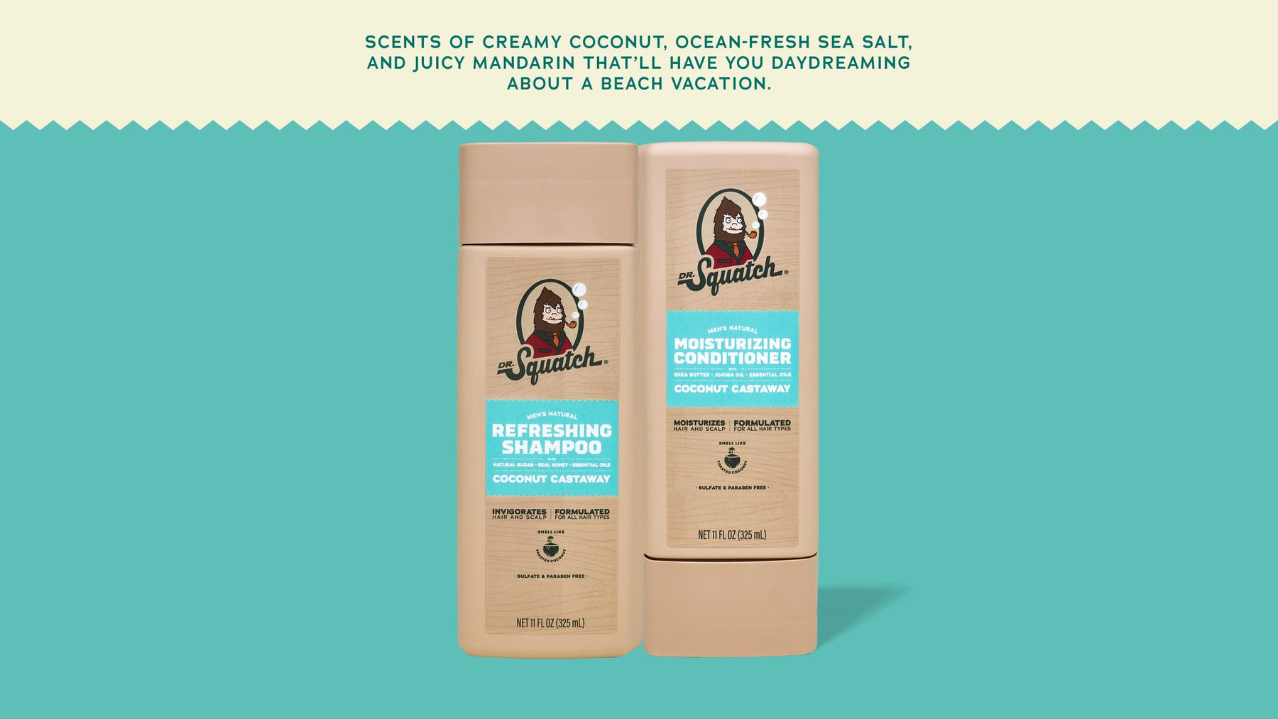 Coconut Castaway Hair Care Kit - Fresh Pair