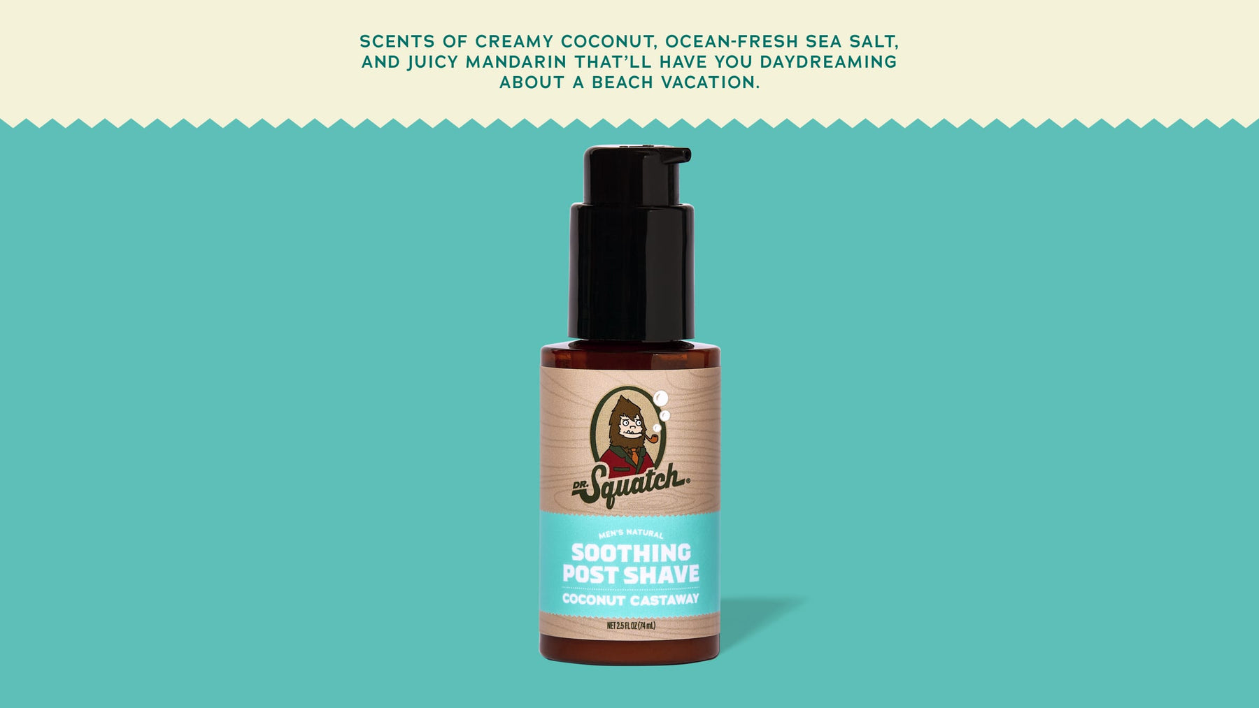Soothing Post Shave Coconut Castaway - Simple Routine