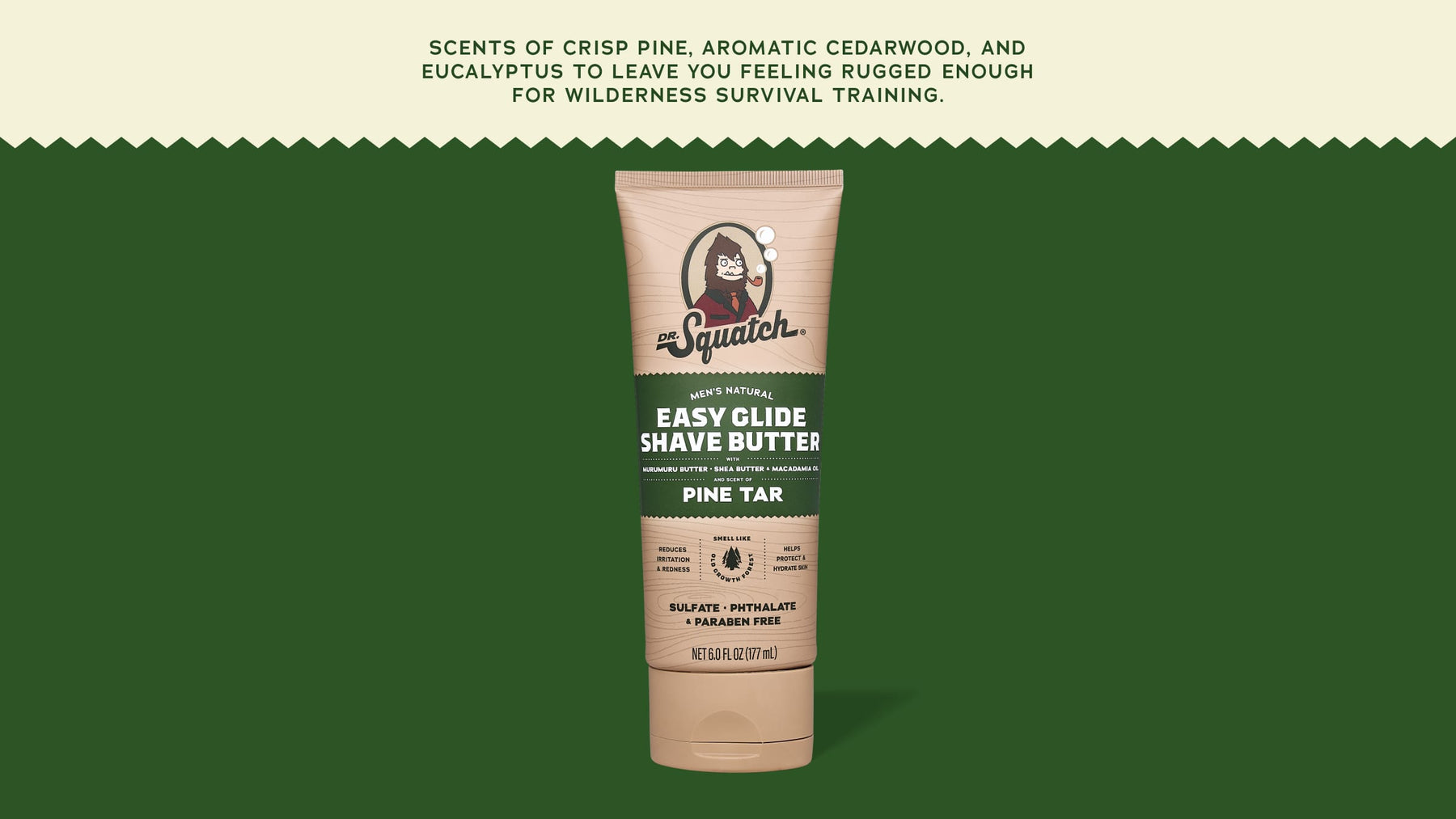 Easy Glide Shave Butter Pine Tar - Clean Bundle