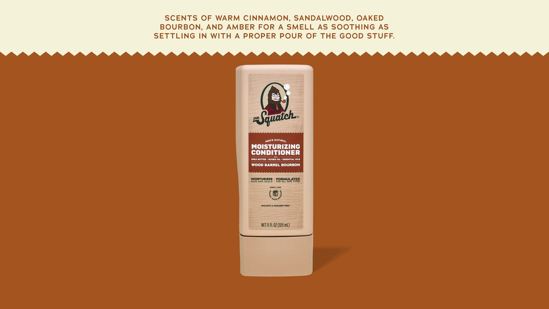 Wood Barrel Bourbon Conditioner - Cozy Glow