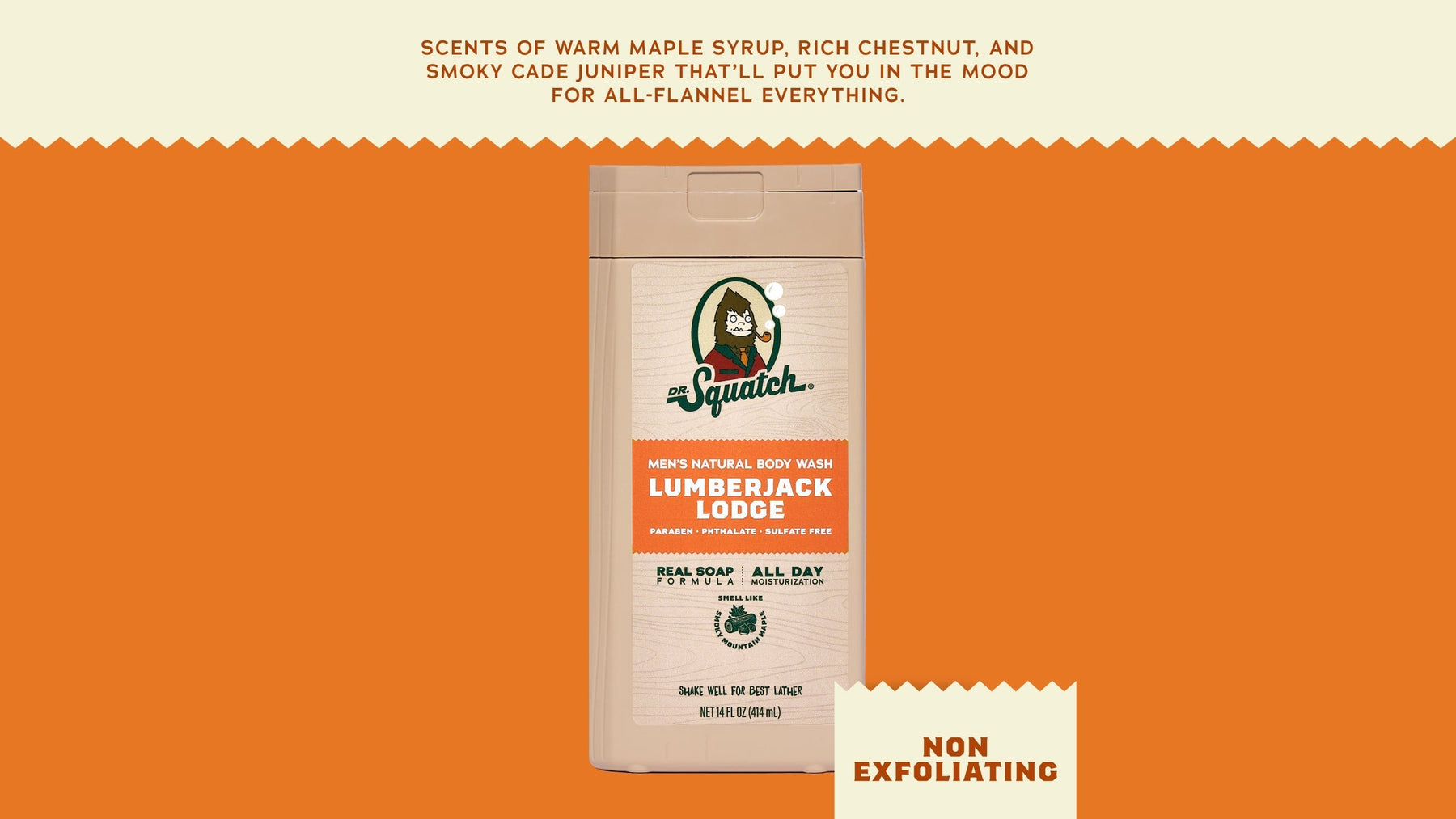 14 oz Lumberjack Lodge Body Wash - Simple Touch
