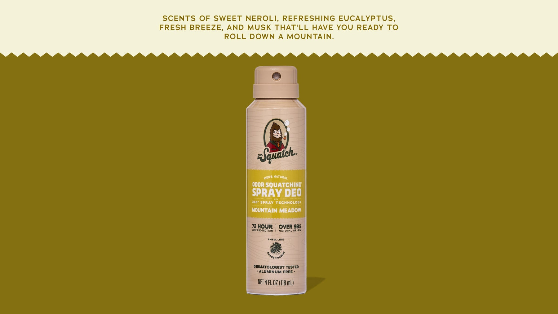 Mountain Meadow Spray Deodorant - Clean Mood