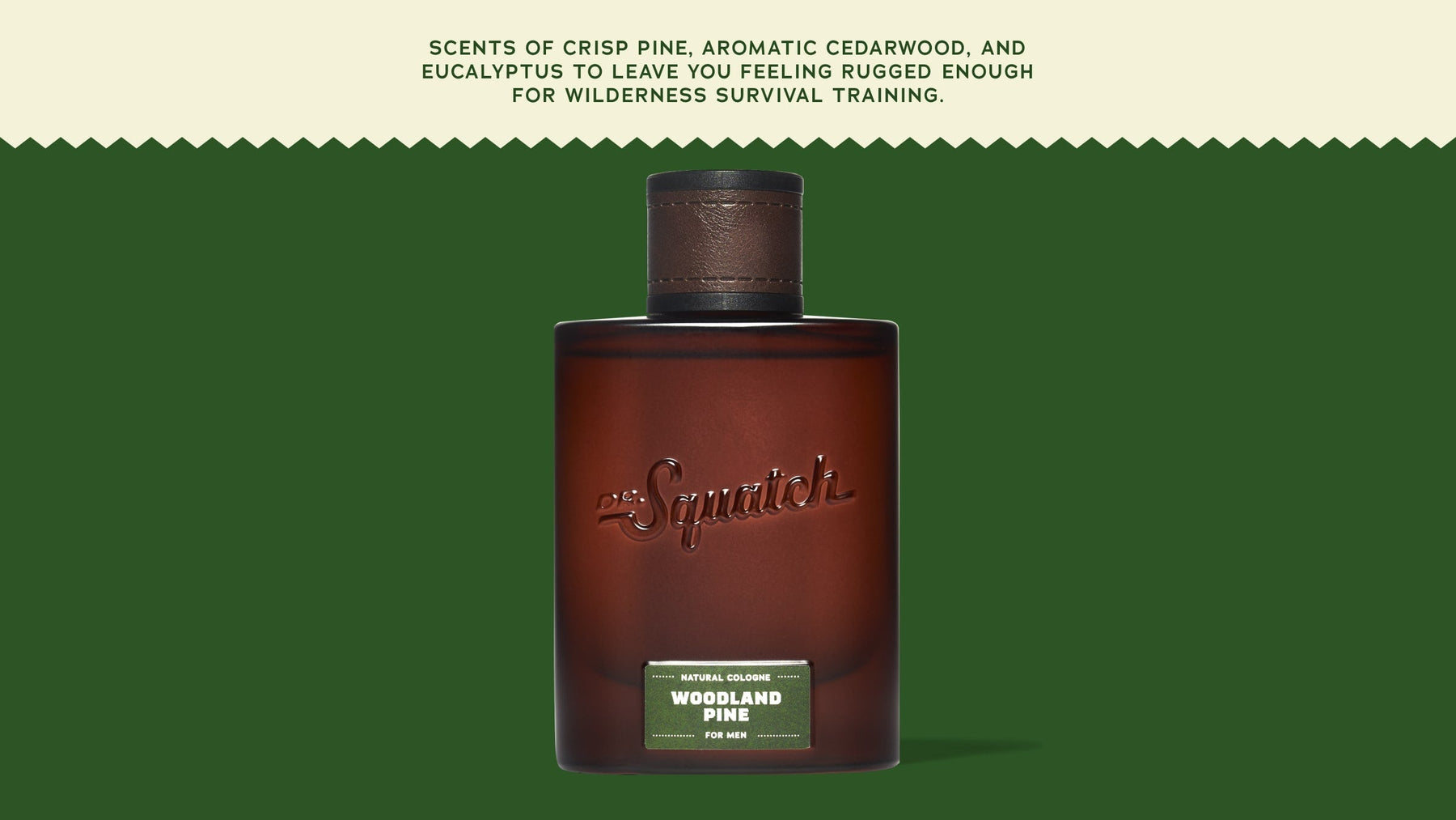 Woodland Pine Cologne - Soft Balance