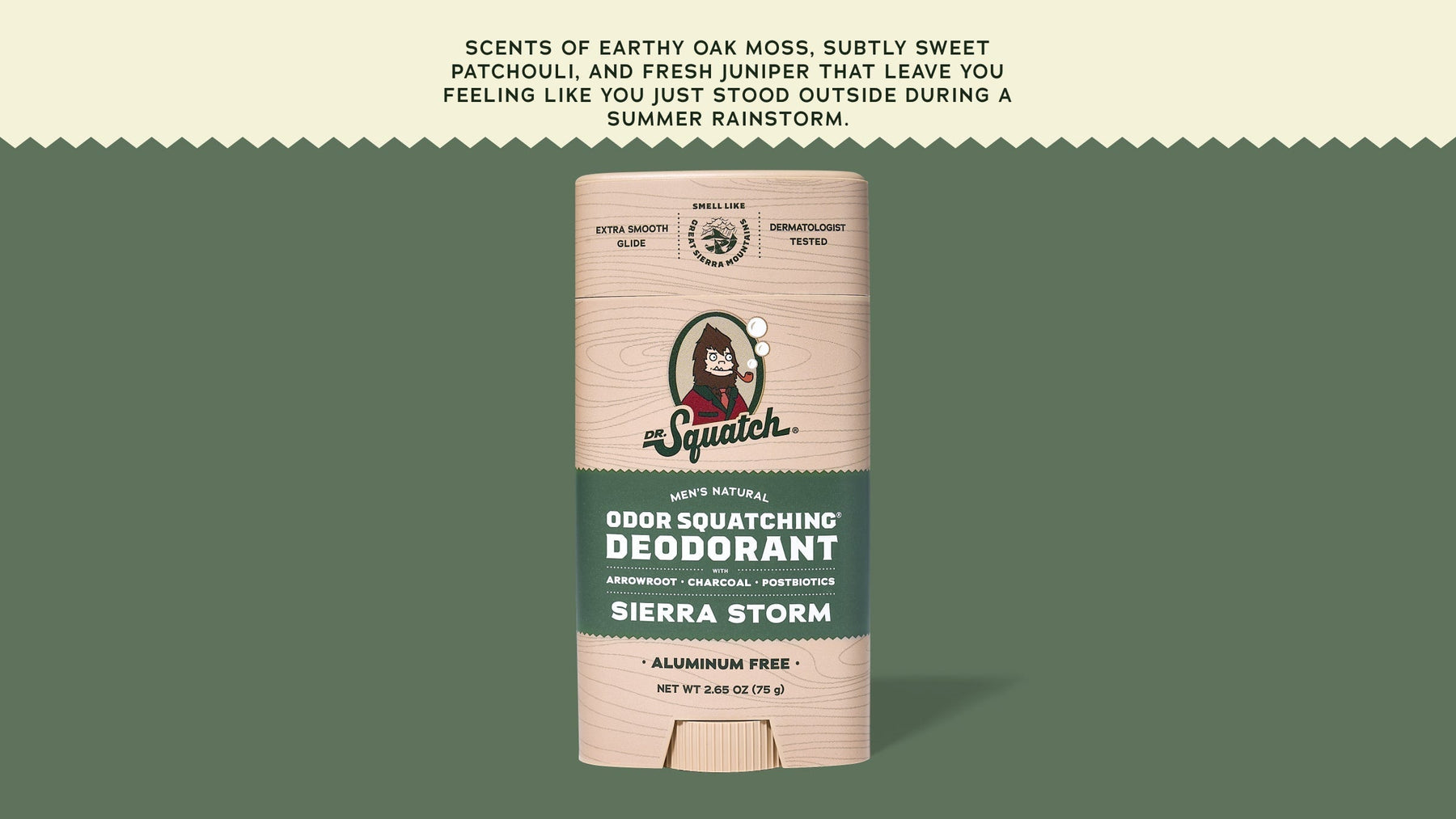 Sierra Storm Deodorant - Clean Finish