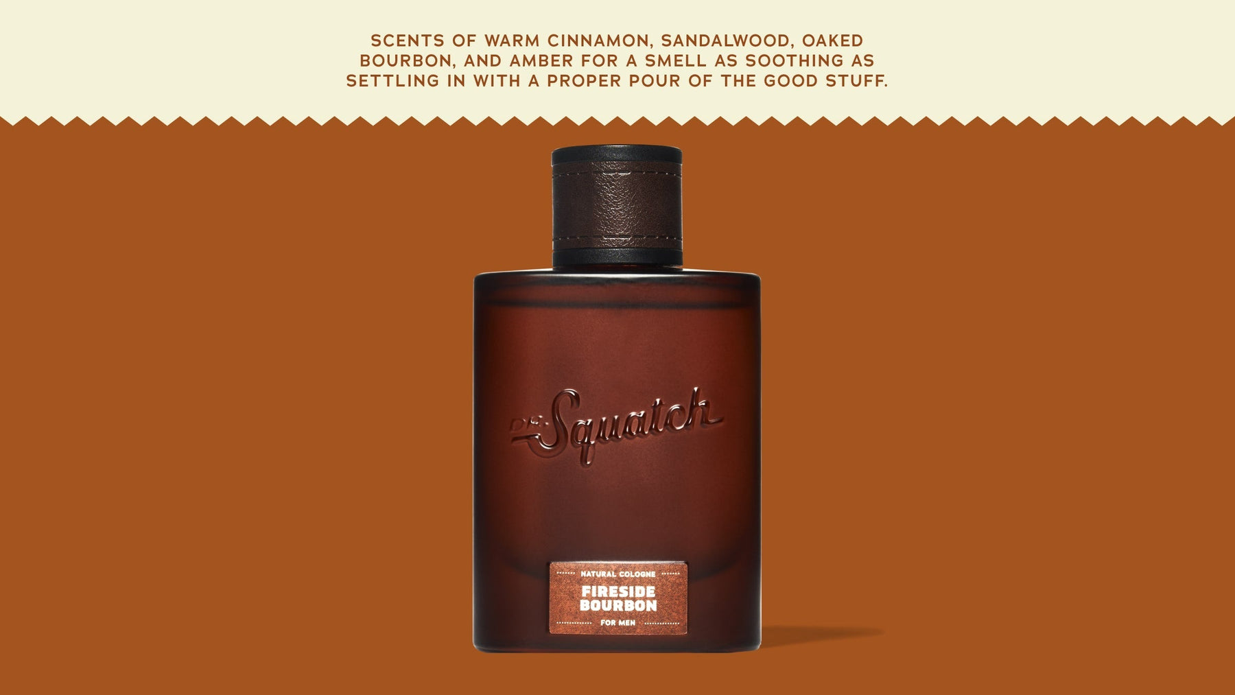 Fireside Bourbon Cologne - Cozy Glow