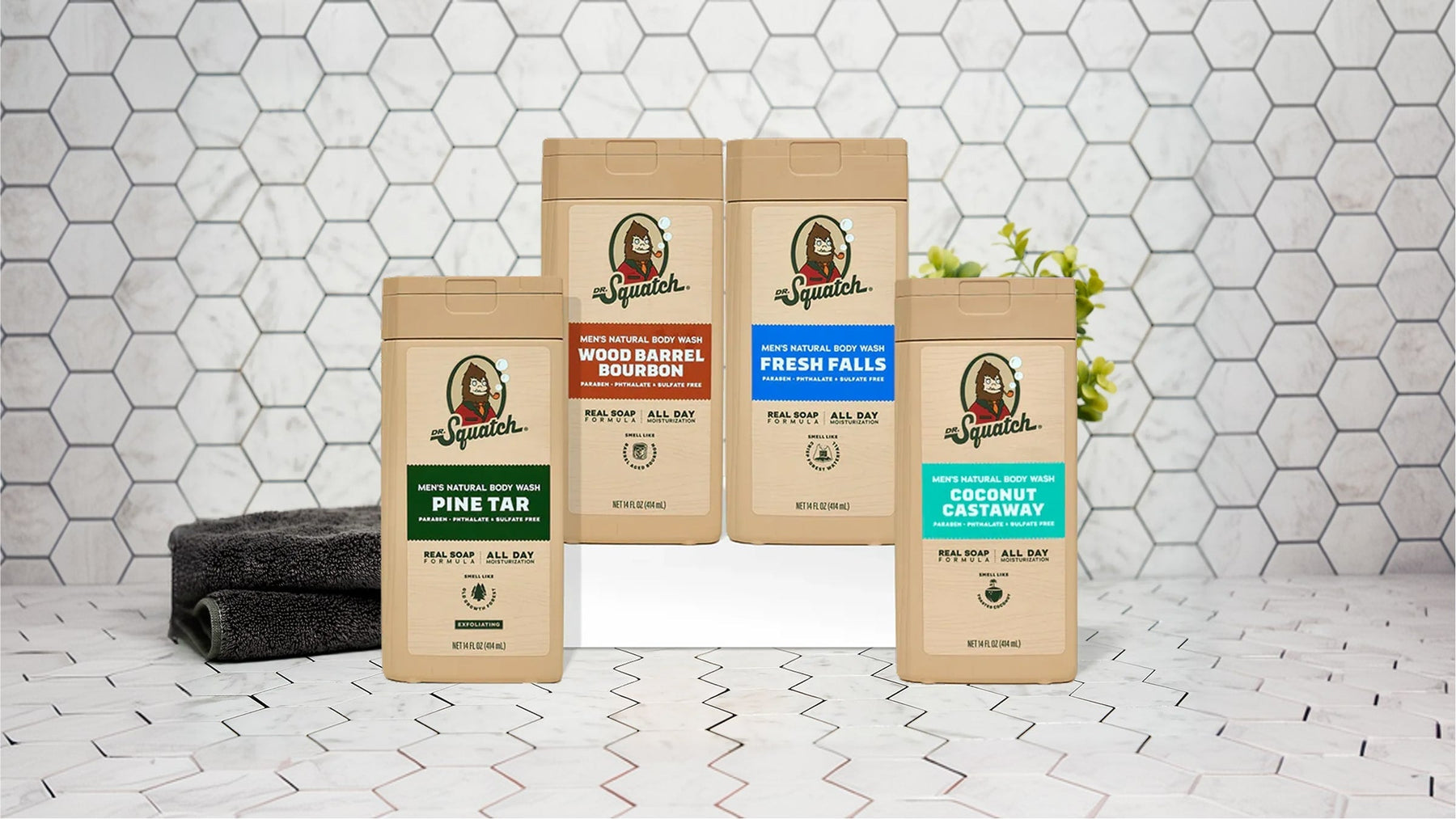 Body Wash 4-Pack - Gift Ready