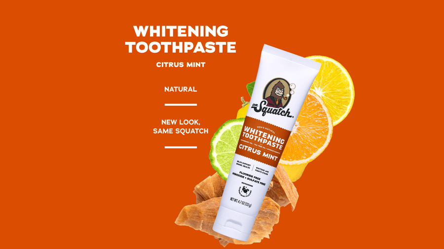 Citrus Mint Whitening Toothpaste - Classic Finish