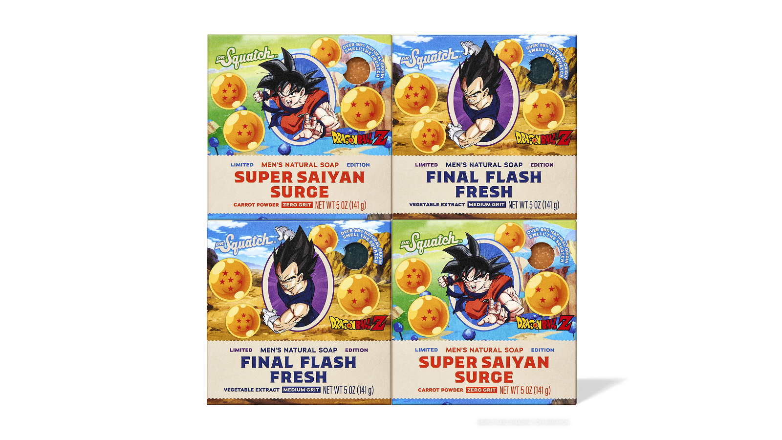 Dragon Ball Z 4-Pack - Weekend Pair