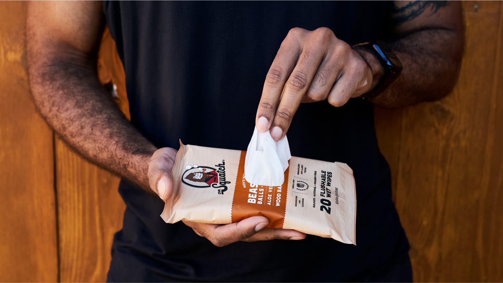 Wood Barrel Bourbon Wipes - Fresh Start
