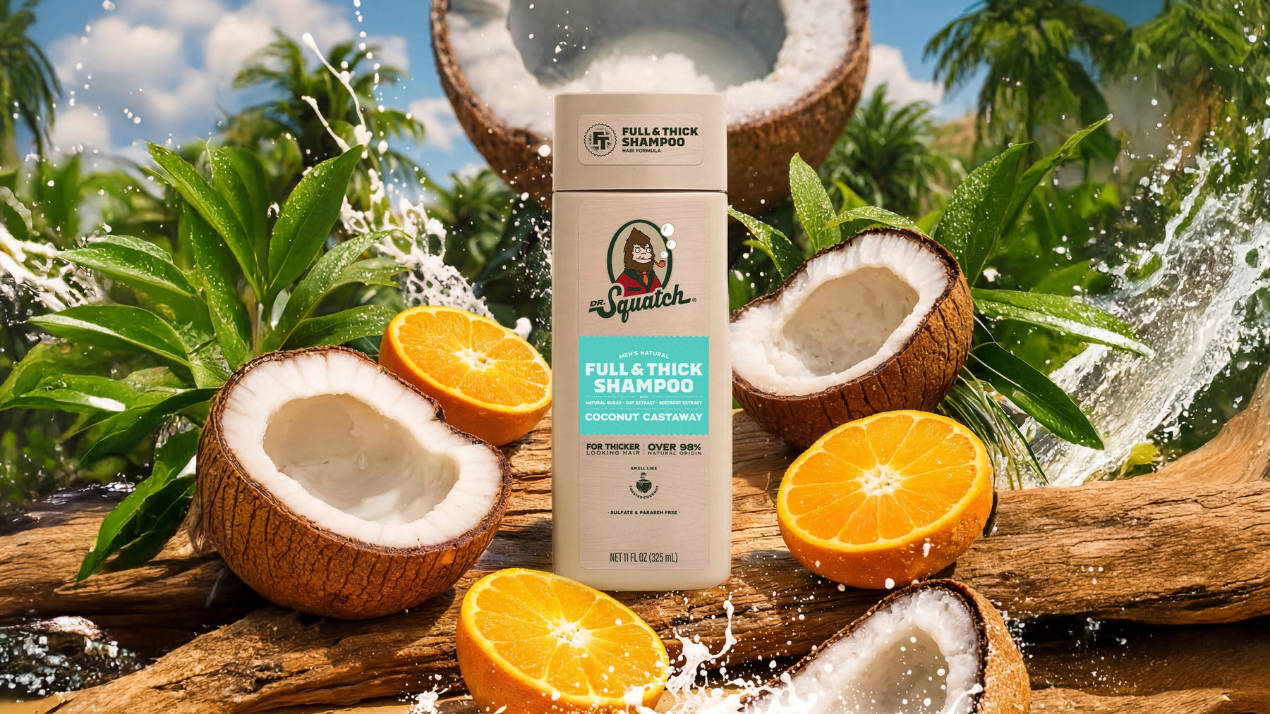 Coconut Castaway Full & Thick Shampoo - Soft Glow
