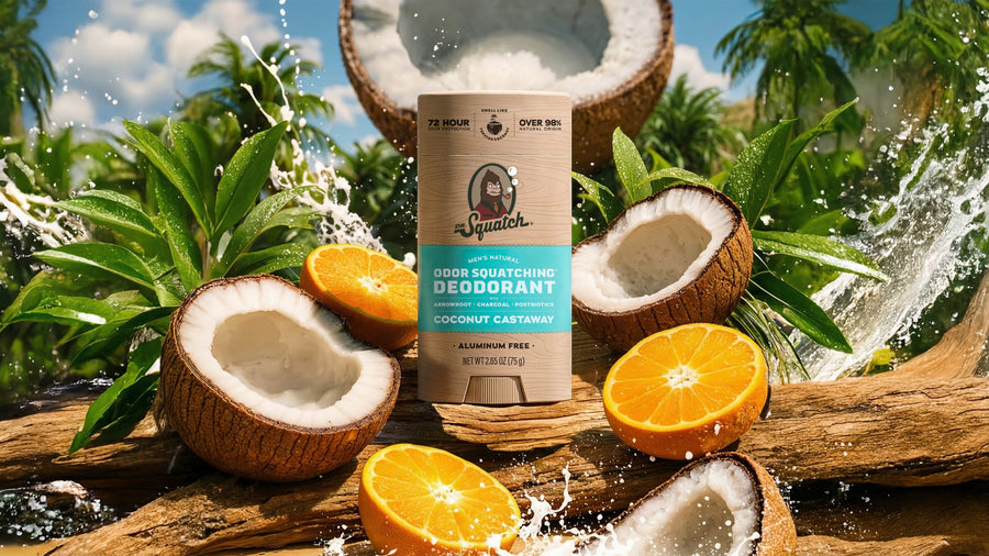 Coconut Castaway Deodorant - Clean Feel