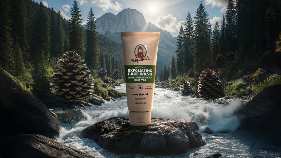 Pine Tar Exfoliating Face Wash - Clean Mood