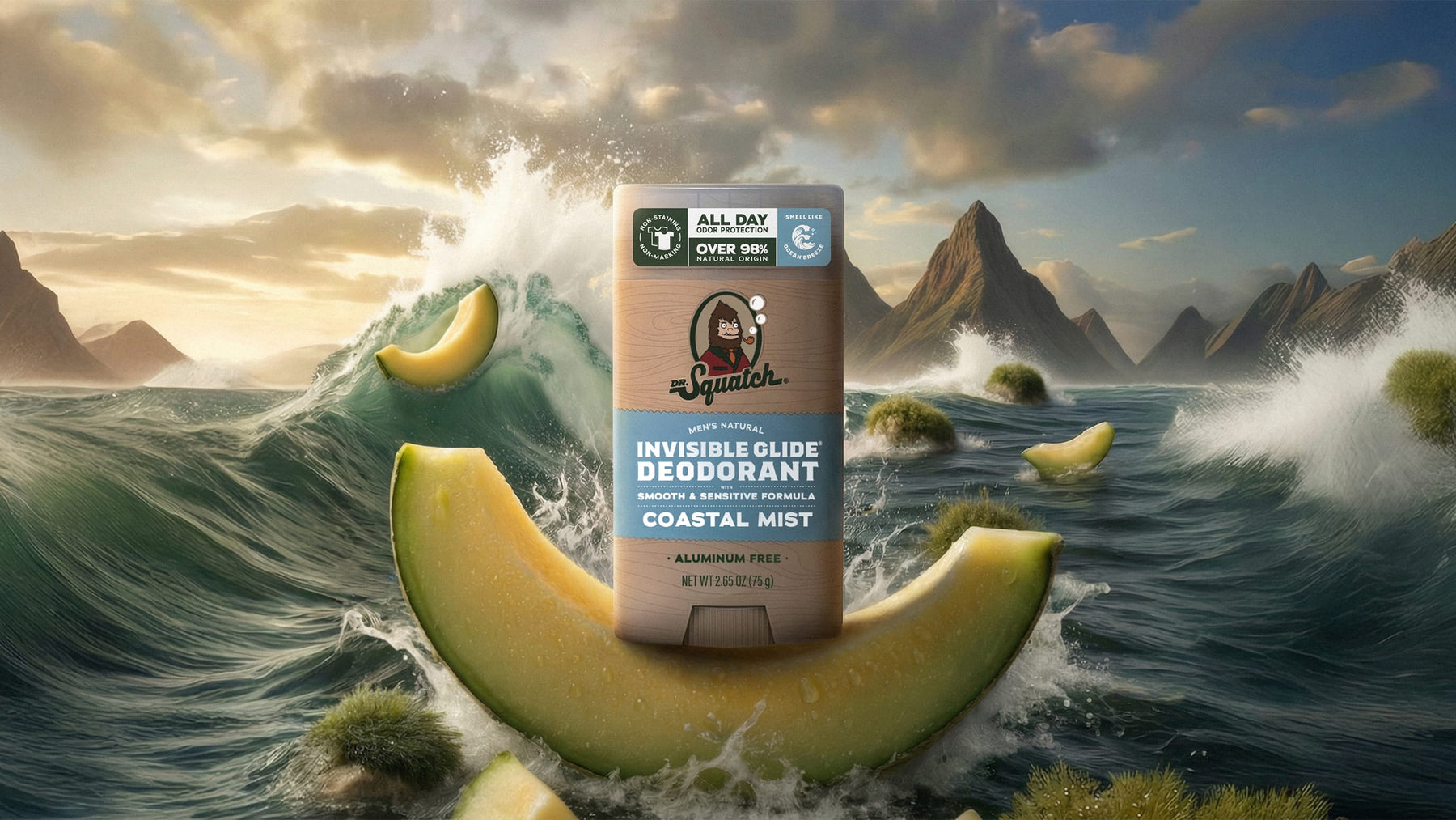 Coastal Mist Invisible Glide Deodorant - Modern Blend