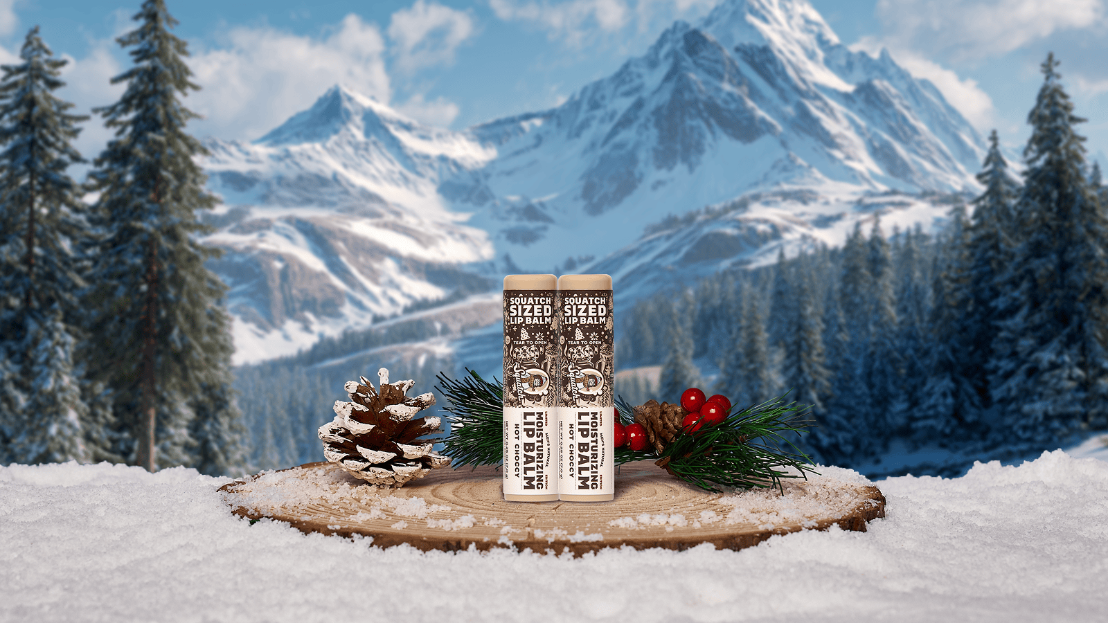 Hot Choccy Lip Balm 2-Pack - Fresh Pair