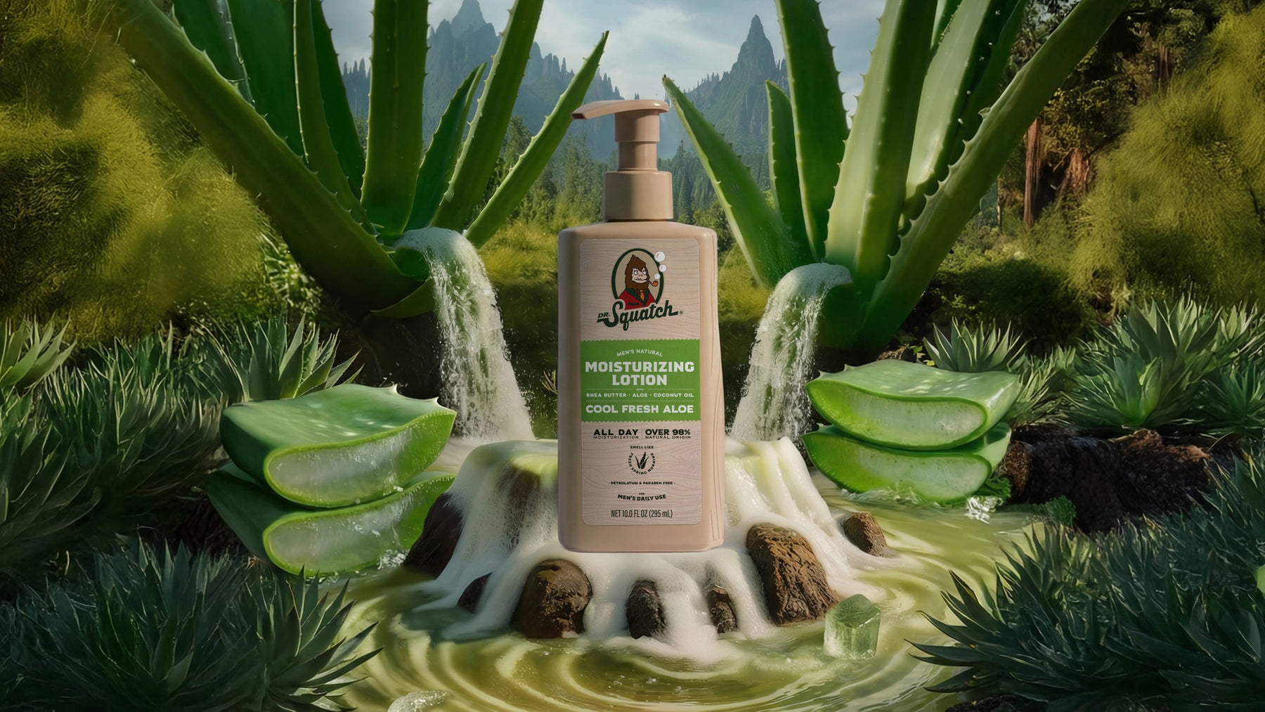 Cool Fresh Aloe Lotion - Bright Finish