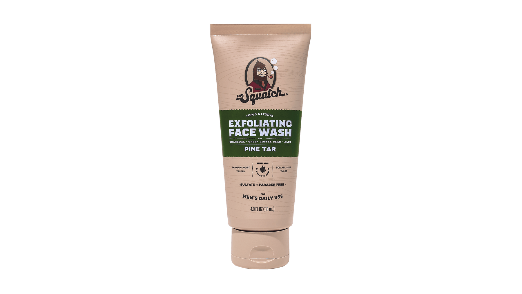 Pine Tar Exfoliating Face Wash - Clean Mood