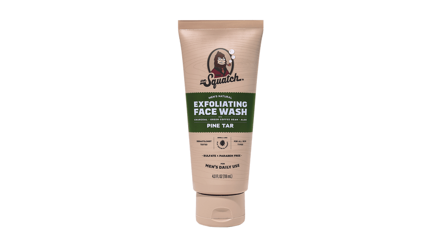 Pine Tar Exfoliating Face Wash - Clean Mood