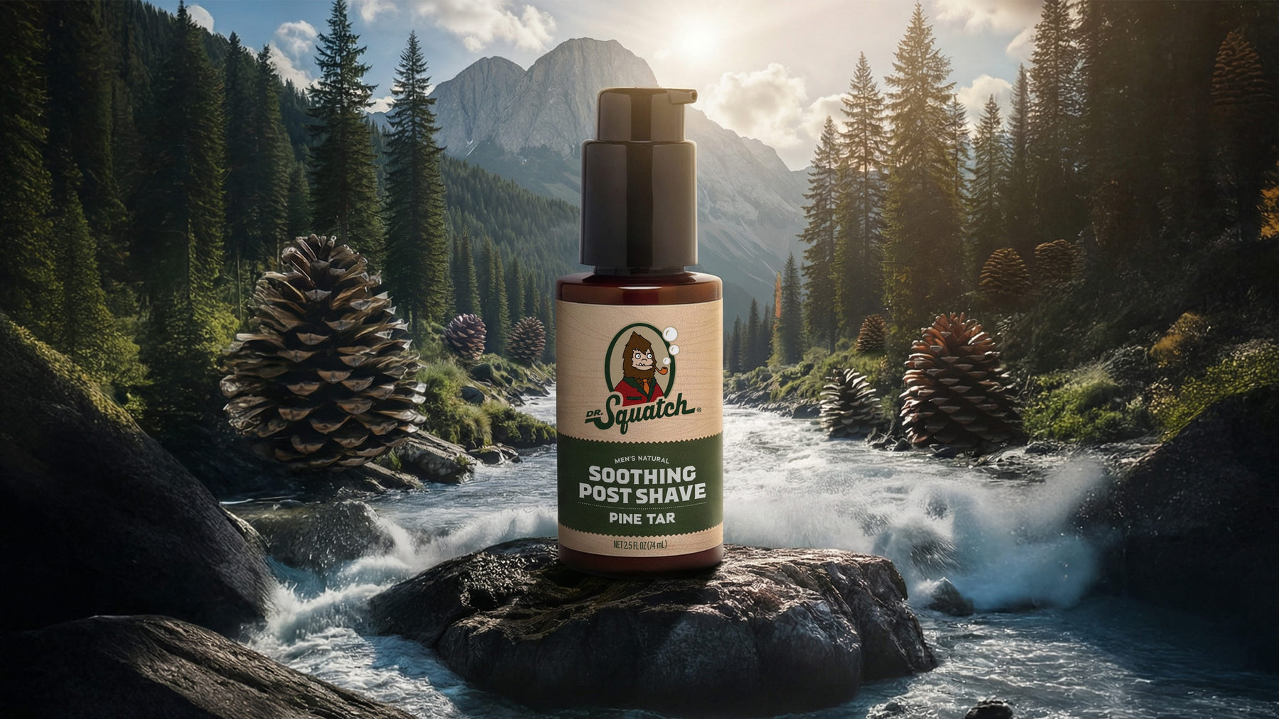 Soothing Post Shave Pine Tar - Gentle Mist