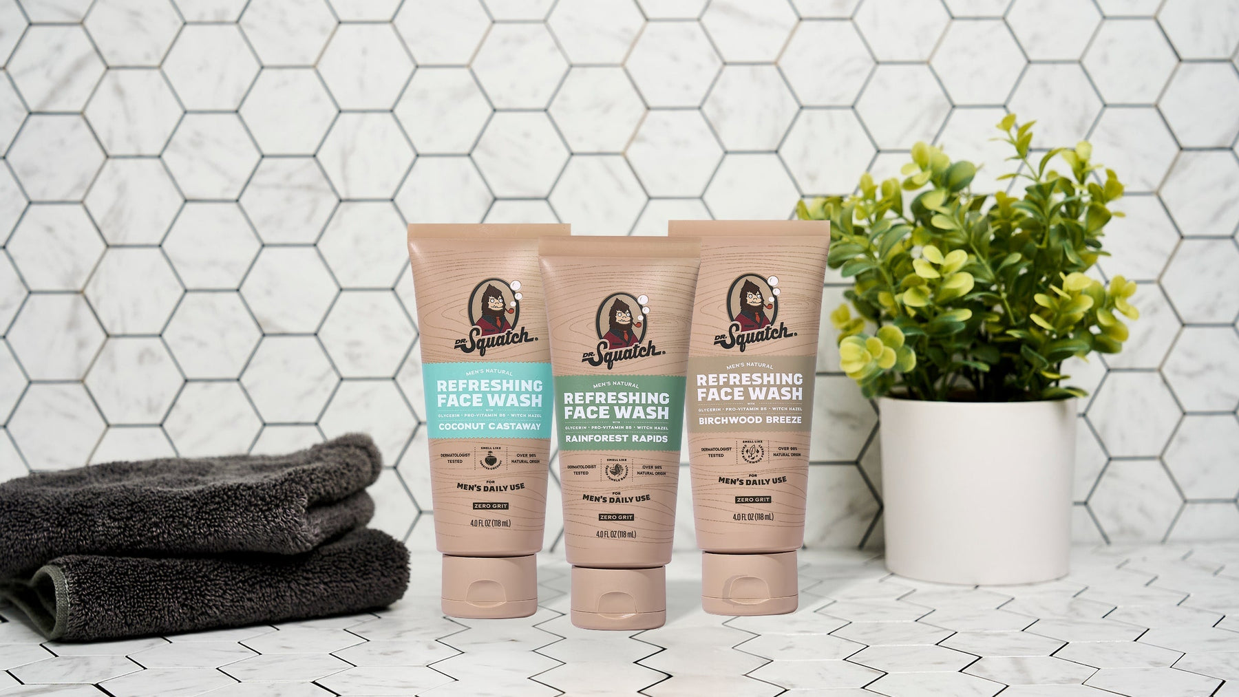 Face Wash 3-Pack - Fresh Pair