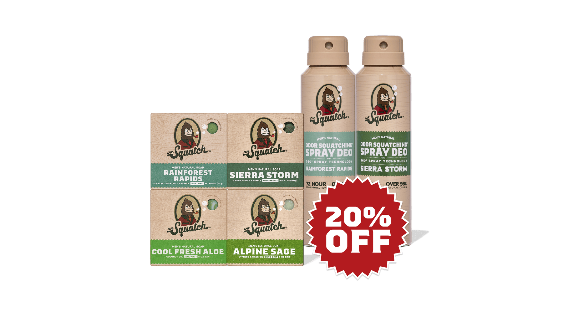 360° Spray Set - Fresh Pair