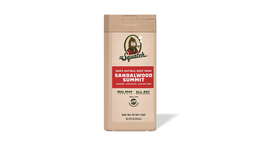 14 oz Sandalwood Summit Body Wash - Fresh Notes