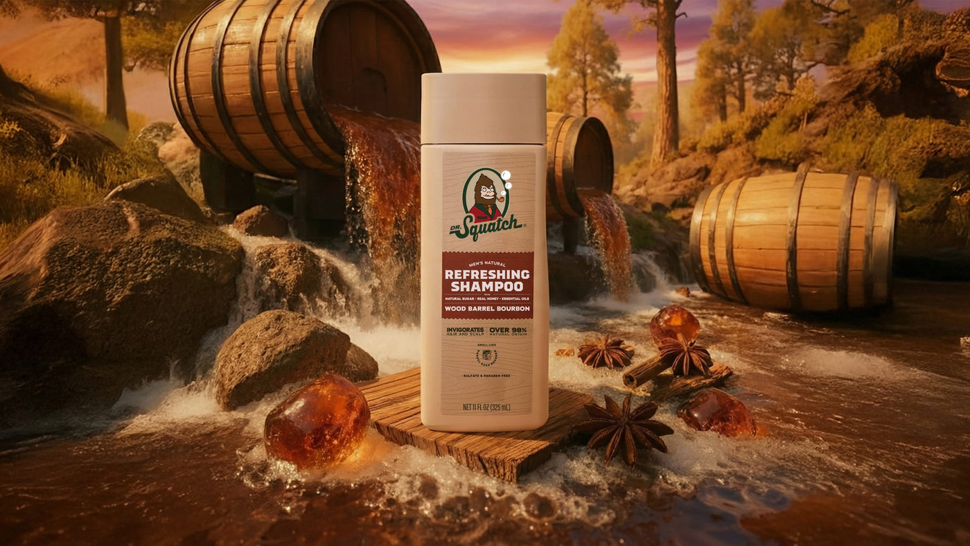 Wood Barrel Bourbon Shampoo - Home Glow