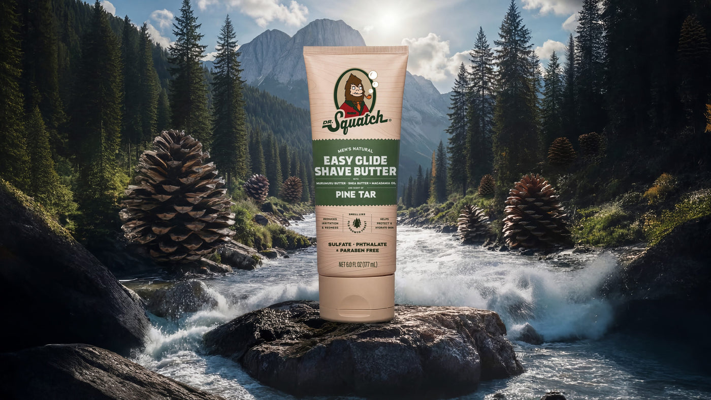 Easy Glide Shave Butter Pine Tar - Clean Bundle