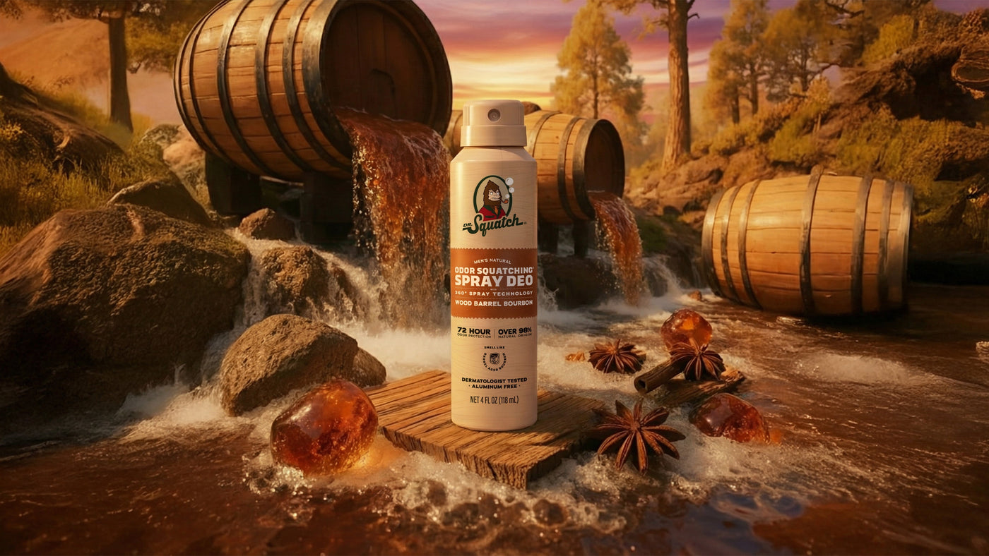 Wood Barrel Bourbon Spray Deodorant - Warm Blend