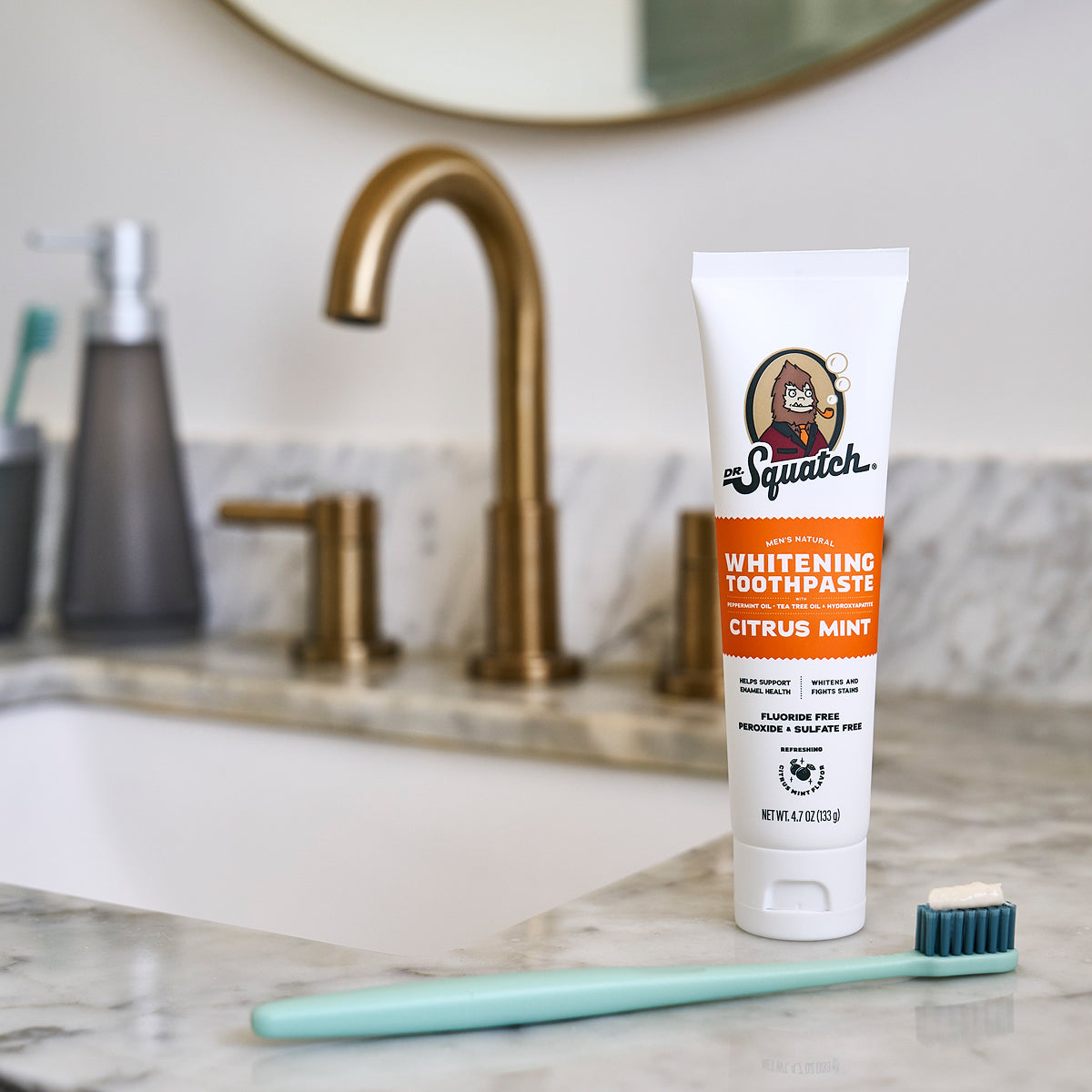 Citrus Mint Whitening Toothpaste - Classic Finish