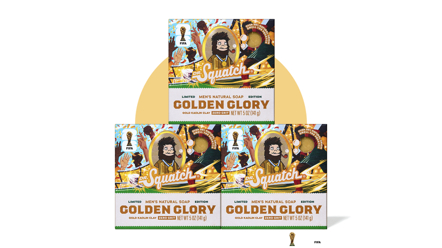 FIFA Golden Glory 3-Pack Bar Soap Bundle - Home Choice