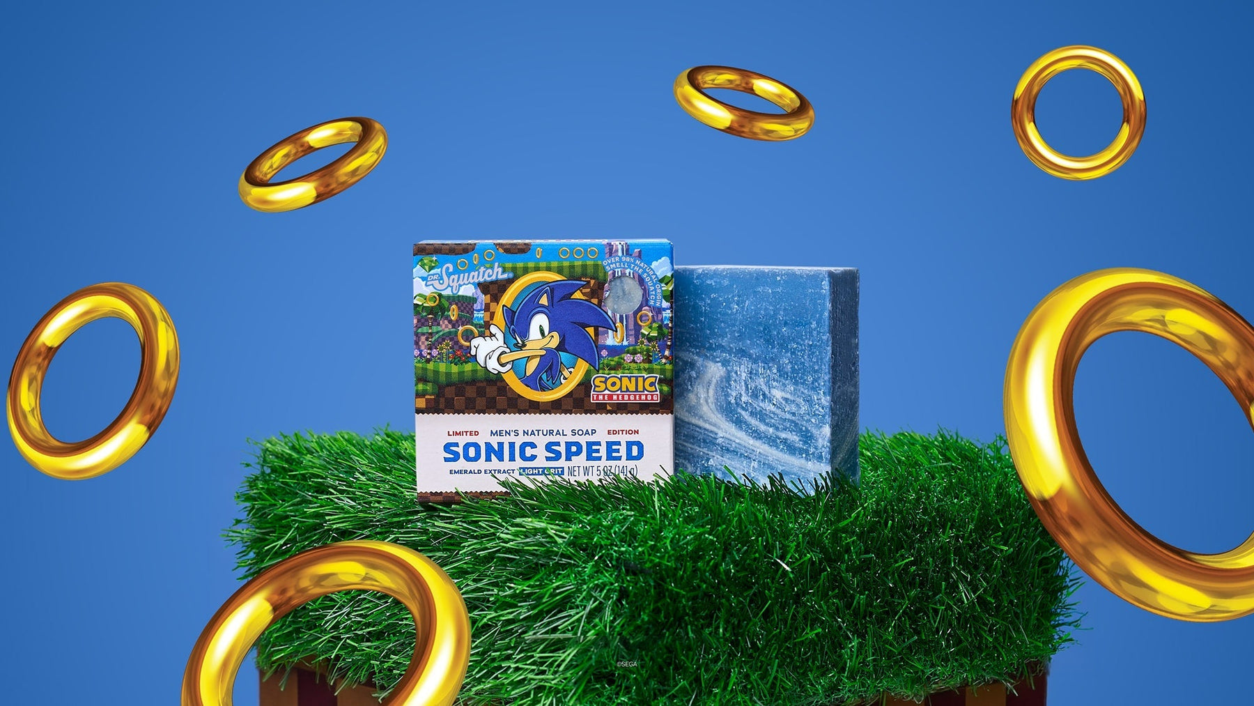 Sonic Speed Bar Soap - Soft Layer